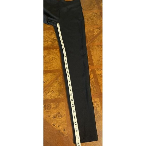 ASSETS BY SPANX Black Tapered Stretchy Knit Shaping Slimming Pants Leggings S - Picture 6 of 7